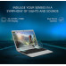 Laptops: ULTIMUS Elite All-new 10th Gen intel core i5 Thin & Light (8GB RAM/512GB SSD, 14.1-inch (35.8 cm) FHD IPS Display/Win 11 Home/Cloud Silver/1.30 Kg/RJ45 LAN Port) NU14U3INF56BN-CS